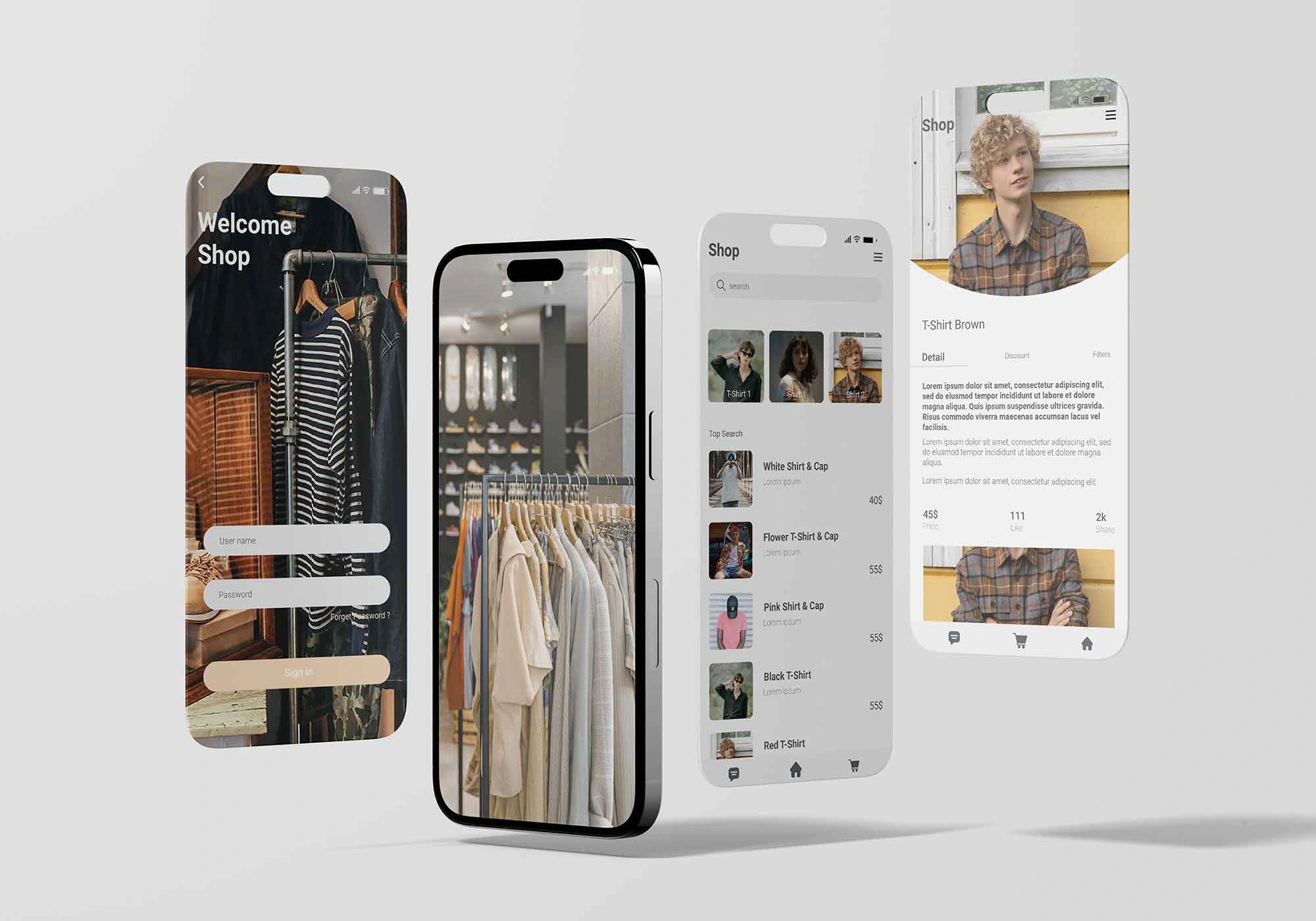 桥本香菜手机客户端界面展示